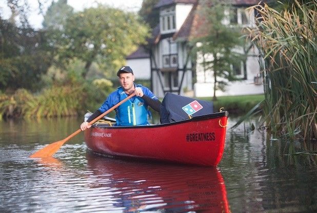 Pizza Delivery Canoes