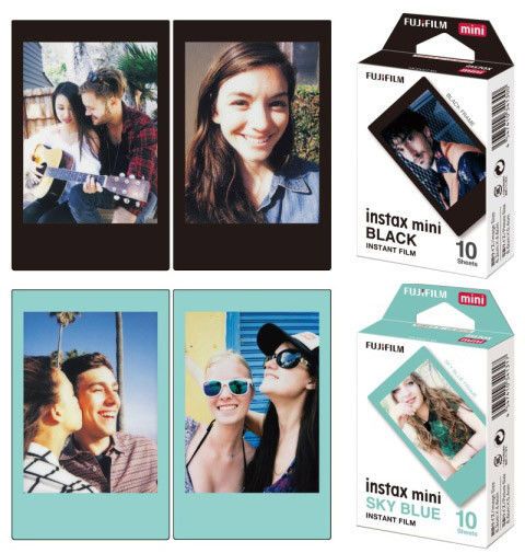 Chromatic Instant Film Borders