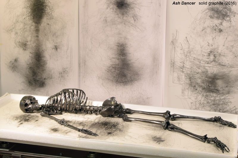 Artistic Graphite Skeletons