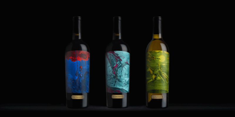 Adventure-Inspired Wine Bottles