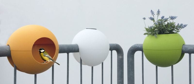 Urban Balcony Birdhouses