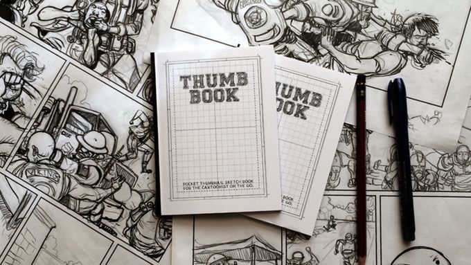 Pocket Comic Sketchbooks