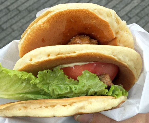 Breakfast Pancake Burgers