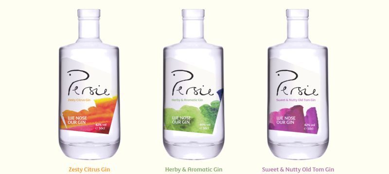 Aromatic Gin Bottles