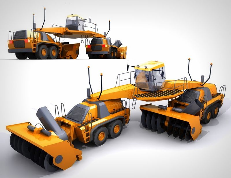 Multi-Position Snow Removal Vehicles