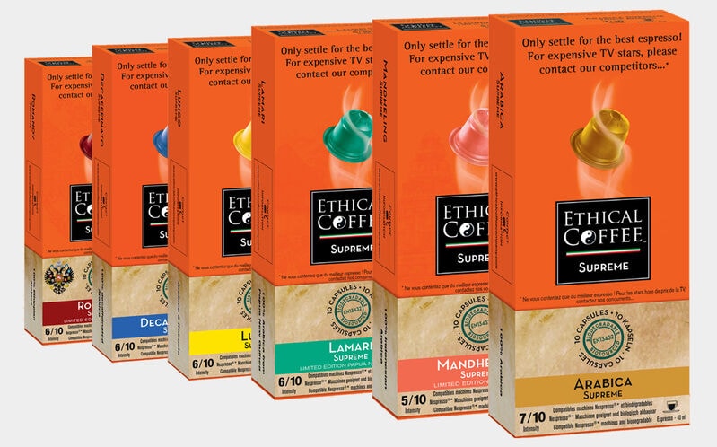 Biodegradable Coffee Capsules Main Gallery Image