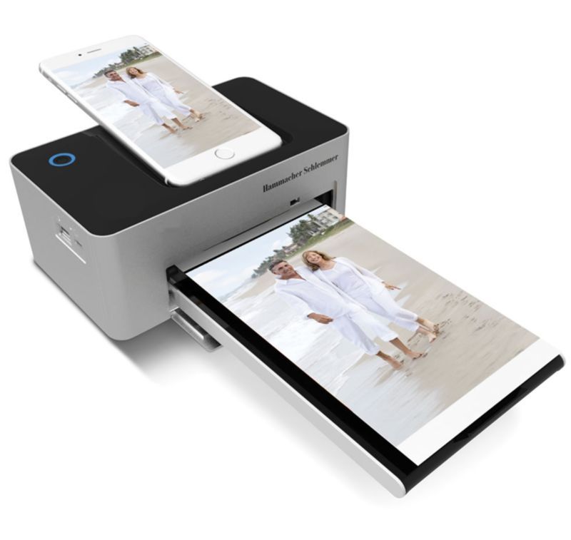 Smartphone-Charging Portable Printers