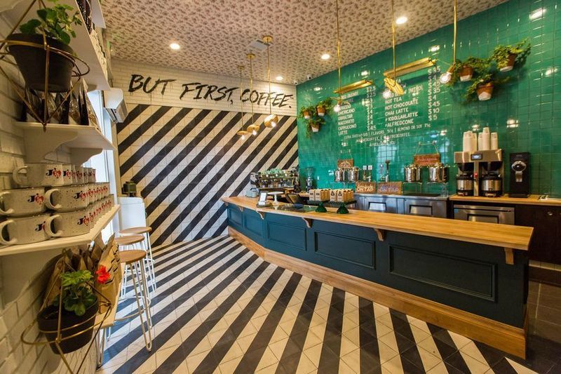 Fashion-Forward Coffee Shops