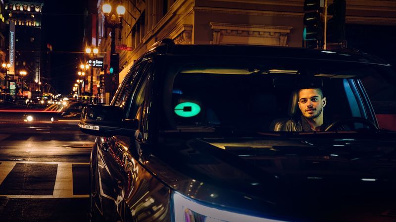 Customizable Rideshare Car Lights