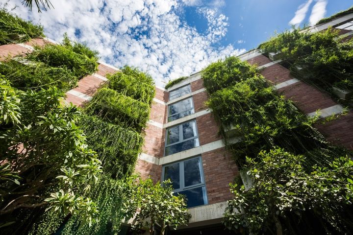 Vegetation-Covered Hotels