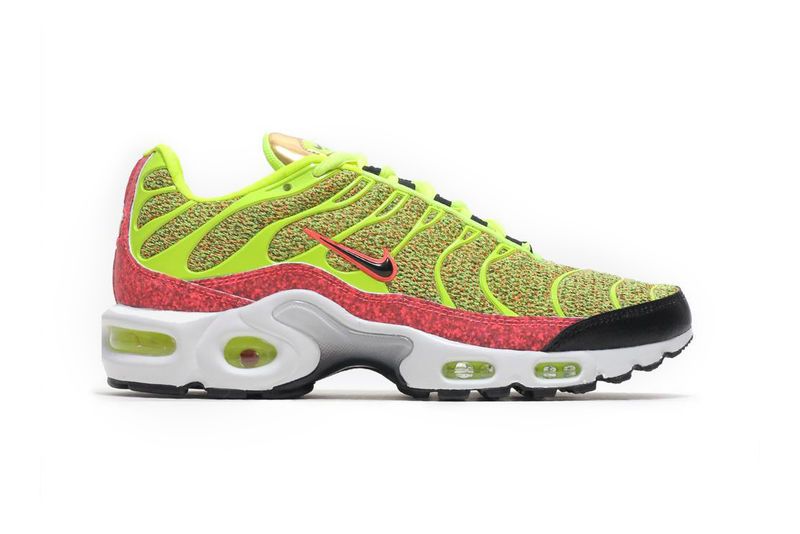 Lime green and pink air max plus best sale