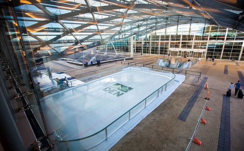 Airport Pop-Up Ice Rinks