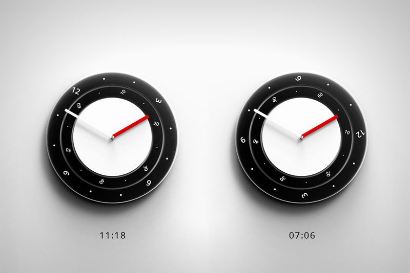 Rotating Time Clocks