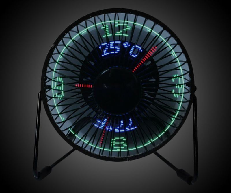 Digital Clock Fans