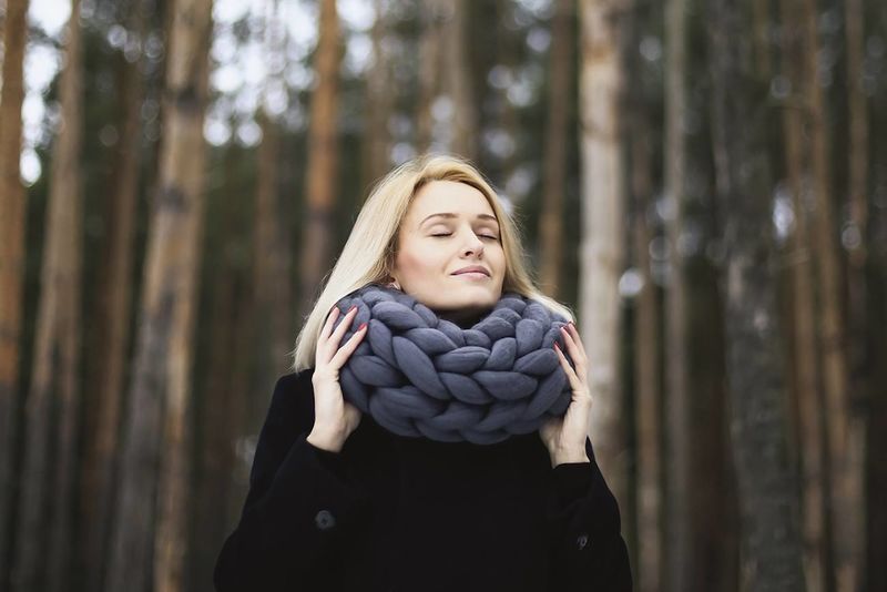 Oversized Knitted Cowls