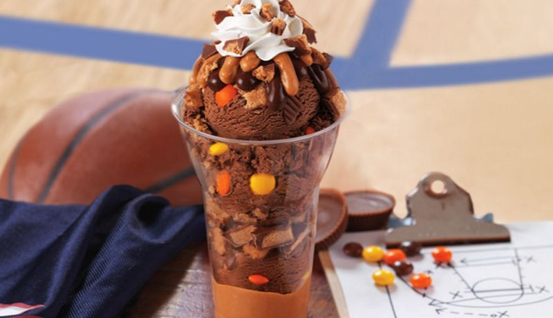 Basketball-Themed Ice Creams