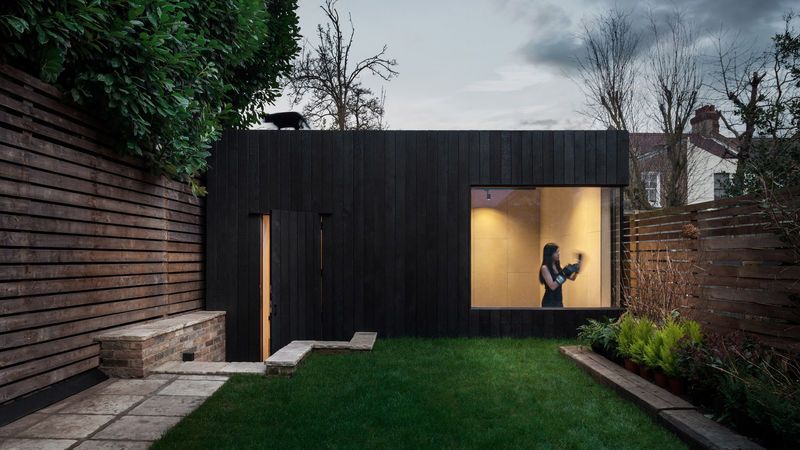 Wood-Clad Garden Gyms