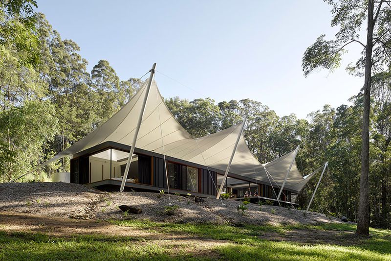 Canopy-Covered Coast Homes