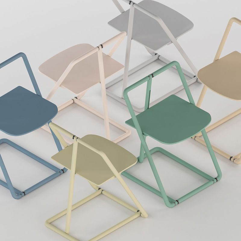 Modern Skeletal Folding Chairs