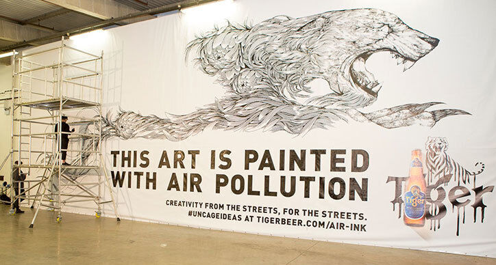 Inked Pollution Murals