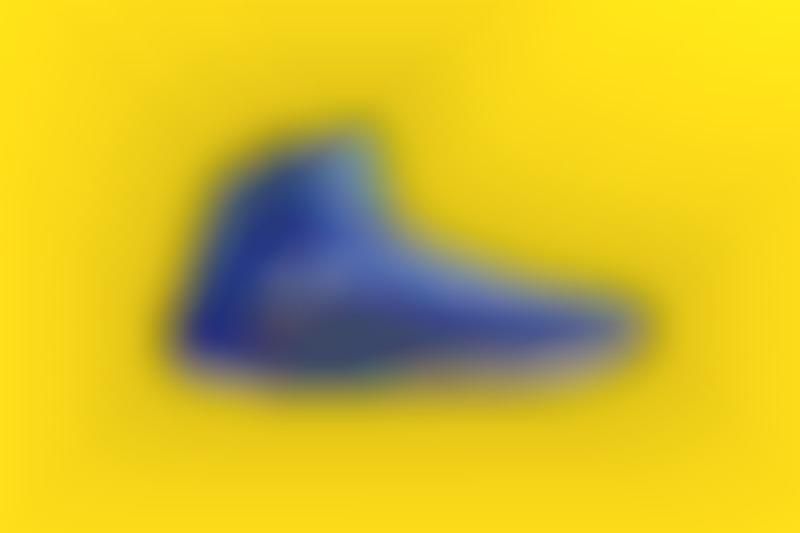 Sleek Electric Blue Sneakers