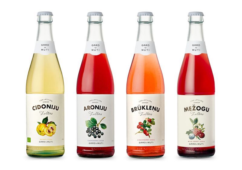 Baltic Fruit-Flavored Sodas