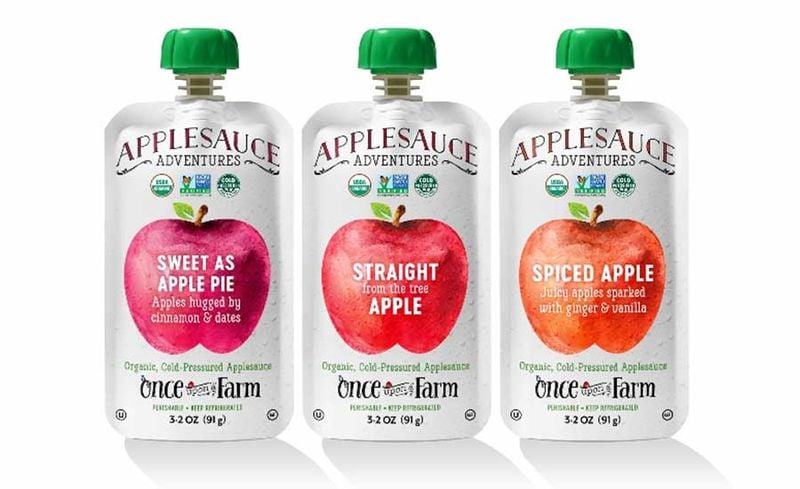 Cold-Pressed Applesauces