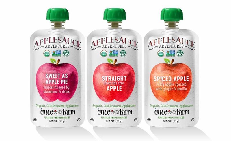 Cold-Pressed Applesauces