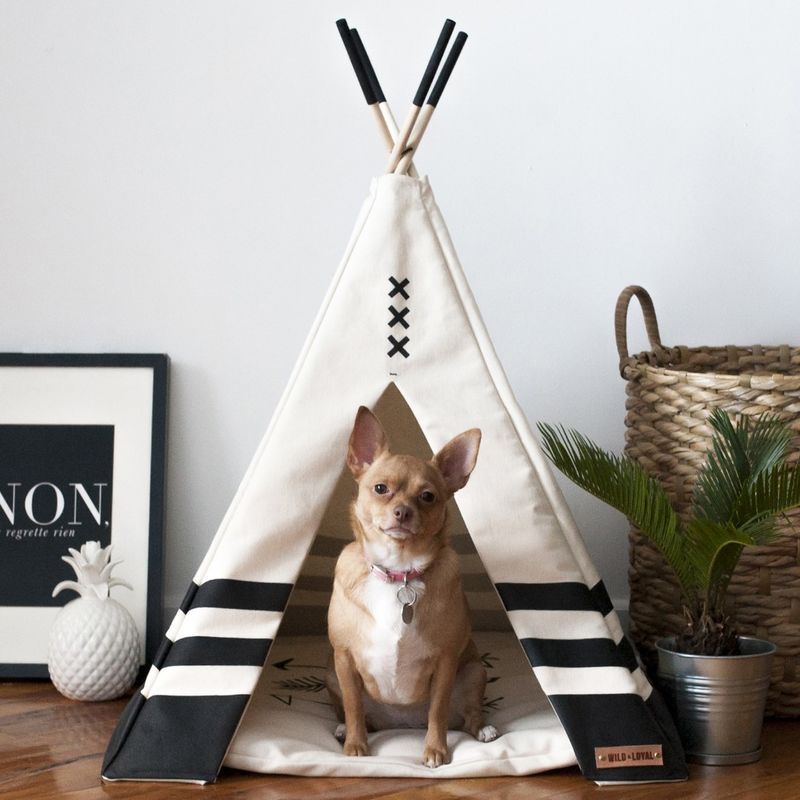 Handmade Teepee Pet Houses