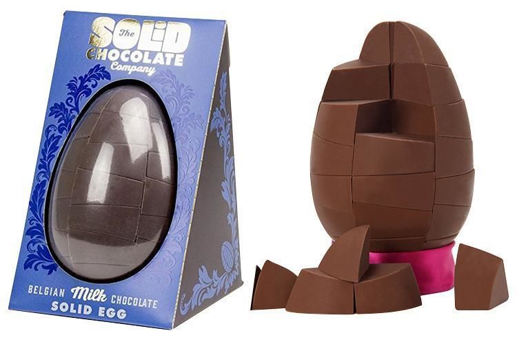 Solid Chocolate Eggs