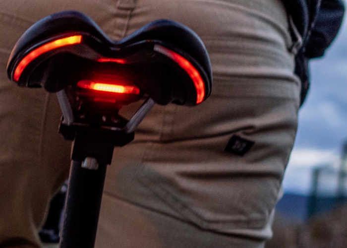 Light-Embedded Bike Seats