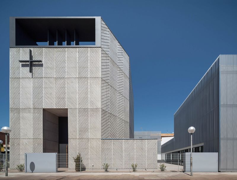 Herringbone Concrete Churches