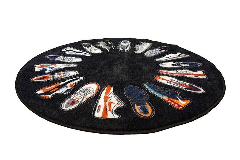 Circular Sneaker Rugs