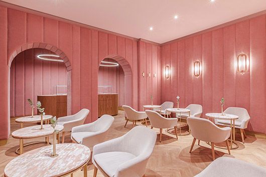 Millennial Pink Pastry Shops