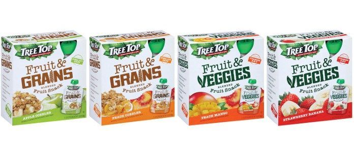 Fruit Grain Snack Pouches