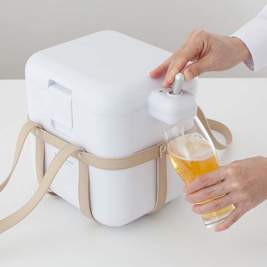 Ultrasonic Beer-Serving Coolers