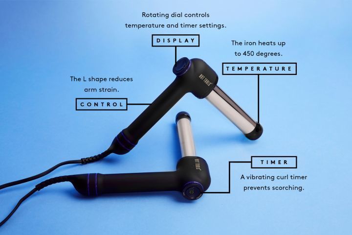 L-Shaped Curling Irons