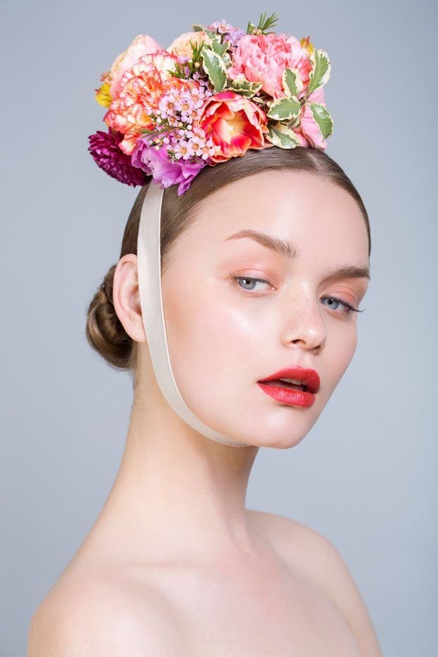 Opulent Floral Headpieces