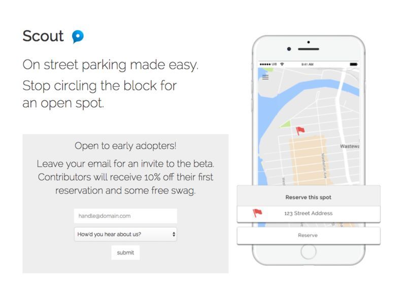 Street Parking-Locating Apps