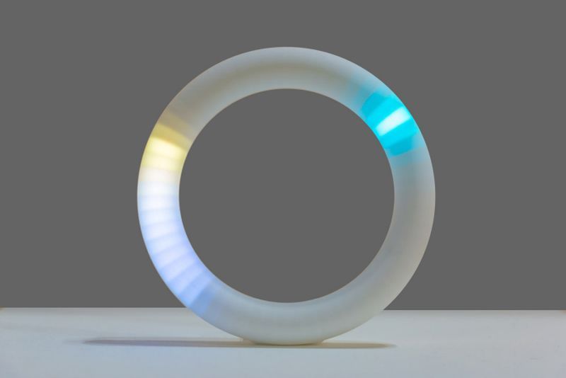 Northern Lights-Inspired Clocks