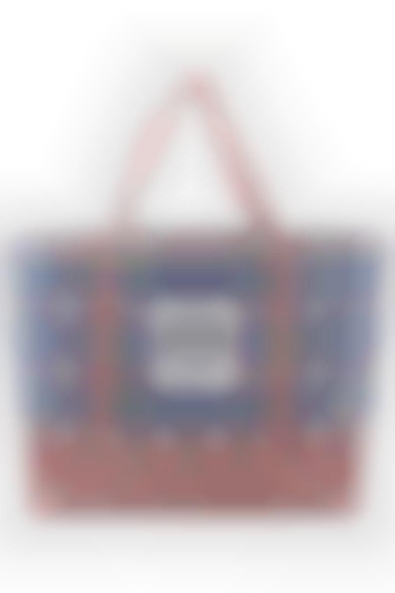 Shop Logo tartan bag Online