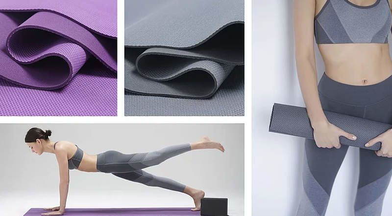 Silver-Infused Antimicrobial Yoga Mats