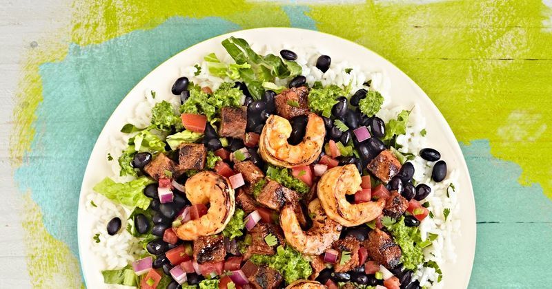 Summery Roasted Shrimp Entrees