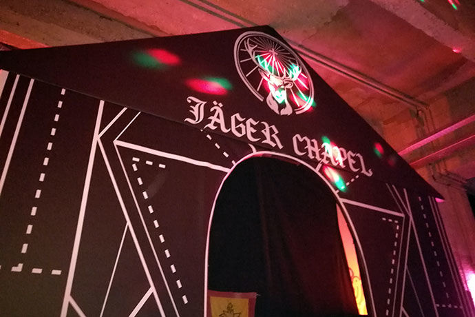 Branded Pop-Up Chapel Bars