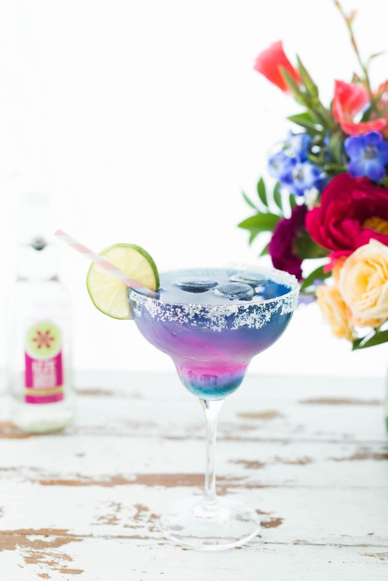 Unicorn-Inspired Margaritas