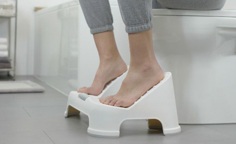 Body-Aligning Toilet Stools