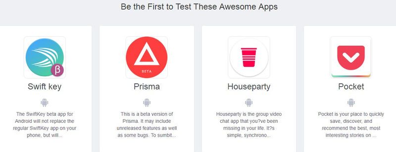 Simplistic App-Testing Sites