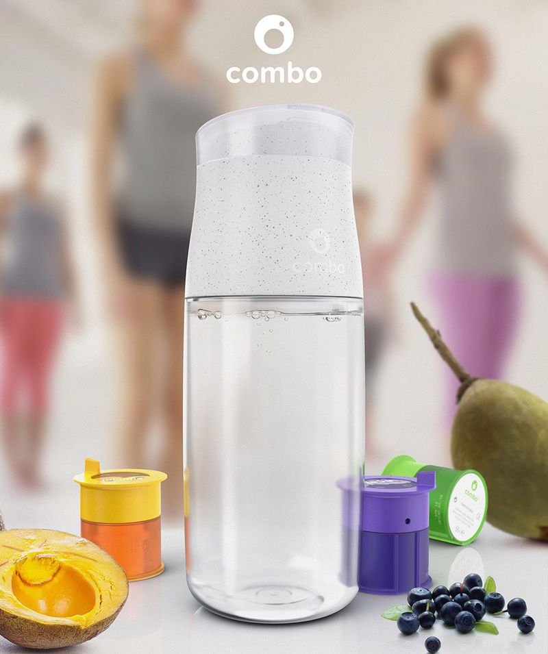 Supplement-Infused Water Bottles