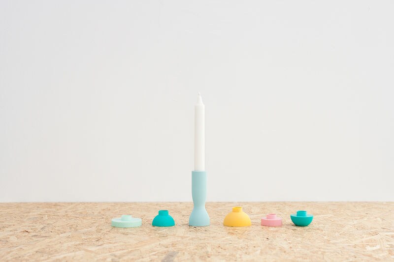 Shapely Modular Candle Holders