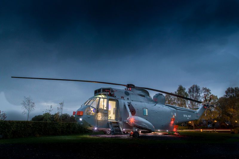 Helicopter Hotel Rooms